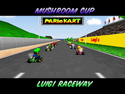 The image for "Starting Grid (Grand Prix / VS Race)" from Mario Kart 64 on Nintendo Music.