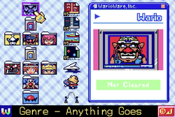 Thumbnail for "Menu" from WarioWare, Inc.: Mega Microgame$! used for Nintendo Music