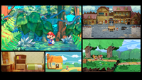 Concept art found in Paper Mario: The Thousand-Year Door (Nintendo Switch)