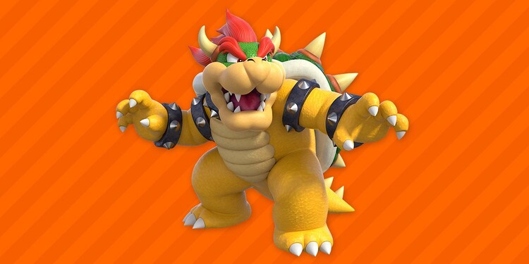 Picture of Bowser shown with the fourth question of the Leader of the pack Play Nintendo personality quiz