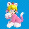 Cat Peach card from Online Super Mario 3D World Memory Match-up Game
