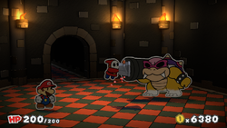 Roy Koopa in Paper Mario: Color Splash.