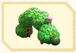 Menu icon of the Chilly Bloom (Wiggler Topiary) decoration in Super Mario Bros. Wonder – Nintendo Switch 2 Edition + Meetup in Bellabel Park.