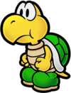 Koopa Troopa from Super Paper Mario.