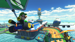 Luigi, gliding on Sunshine Airport