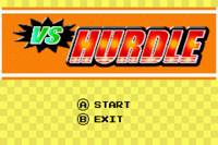 VS Hurdle title screen