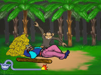 Three's a Crowd in WarioWare: Smooth Moves (Korean)