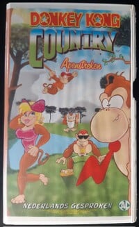 Donkey Kong Country: Apenstreken front cover