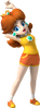 Artwork of Princess Daisy for Mario & Sonic at the Olympic Games (reused for Mario & Sonic at the Rio 2016 Olympic Games Arcade Edition