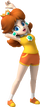 Artwork of Princess Daisy for Mario & Sonic at the Olympic Games (reused for Mario & Sonic at the Rio 2016 Olympic Games Arcade Edition