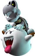 Artwork of Dry Bones and Boo, from Mario Party 7
