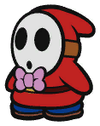 Emcee Shy Guy in Paper Mario: The Origami King