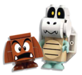 A Goomba and a Dry Bones