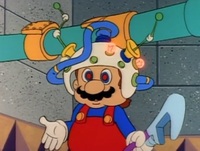 Mario controlled by the Lame Brainer in The Adventures of Super Mario Bros. 3