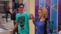 Joey's shirt resembling a Bob-omb in the Liv and Maddie episode "Howl-A-Rooney"