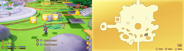 Blocks 41-42 in the Soli-Tree from Mario & Luigi: Brothership