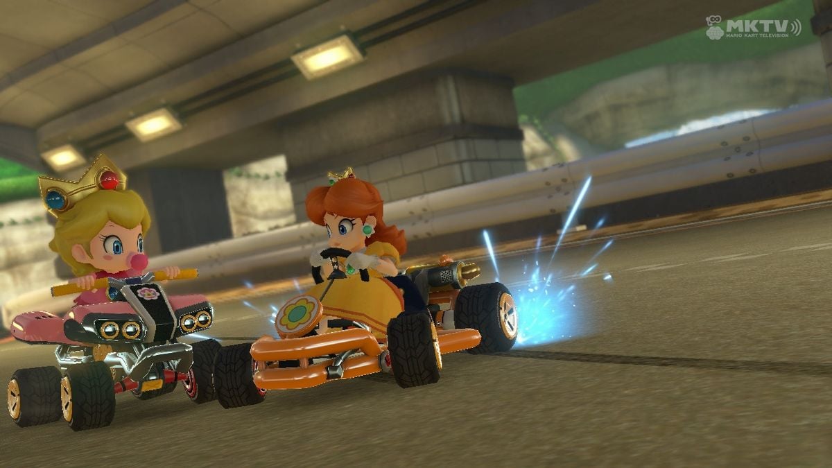 File:MK8 Baby Peach and Daisy.jpg - Super Mario Wiki, the Mario ...