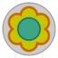 Daisy emblem from Mario Kart 8