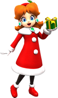 Daisy (Holiday Cheer) from Mario Kart Tour