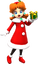 Daisy (Holiday Cheer) from Mario Kart Tour