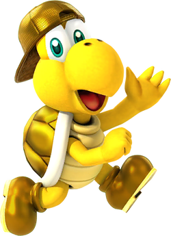 Gold Koopa (Freerunning) from Mario Kart Tour