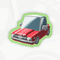 A sticker in Mario Kart World
