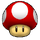 Icon of the Mushroom Cup from Mario Kart Wii