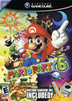North American box art for Mario Party 6 with the Nintendo GameCube Microphone included
