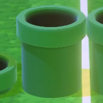A pipe, from Mario Tennis Fever