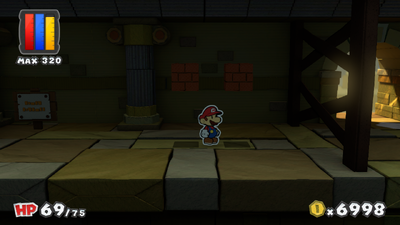 Location of the 22nd hidden block in Paper Mario: Color Splash, not revealed.