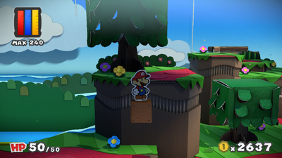 Location of the 9th hidden block in Paper Mario: Color Splash, not revealed.