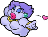 Artwork of Flurrie from Paper Mario: The Thousand-Year Door