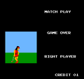 Game Over screen (2P Match Play)