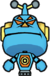 character select sprite of Mike from WarioWare: Get It Together!