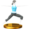Warrior trophy from Super Smash Bros. for Wii U