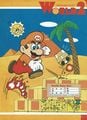 Fire Mario in Desert Land