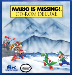 Box art of Mario is Missing! CD-ROM Deluxe