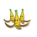 Artwork of Triple Bananas, from Mario Kart DS