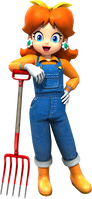 Daisy (Farmer) from Mario Kart Tour