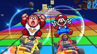 Promotional image for the Super Mario Kart Tour in Mario Kart Tour