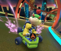 The icon of the Toadette Cup challenge from the 2019 Halloween Tour and the Birdo Cup challenge from the Sunset Tour in Mario Kart Tour