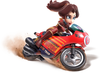 Artwork of Pauline from Mario Kart World