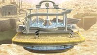 Omega variant of Skyworld in Super Smash Bros. for Wii U