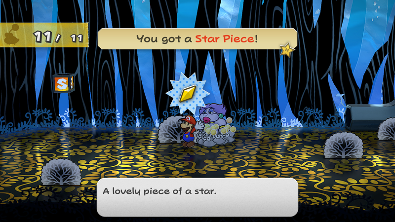 File:PMTTYD Star Piece GreatTreeMiddleRoomGrass (Switch).png