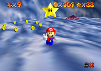 Another way of the 100-coin glitch from Super Mario 64.