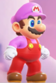 Bubble Mario as seen in-game