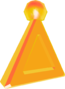 Render of a yellow Star Chip in Super Mario Galaxy.
