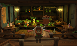 The Seedling Laboratory segment from Luigi's Mansion: Dark Moon.