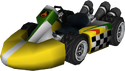 The model for Bowser Jr.'s Standard Kart M from Mario Kart Wii