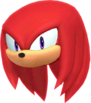 Knuckles's head icon in Mario & Sonic at the Olympic Games Tokyo 2020